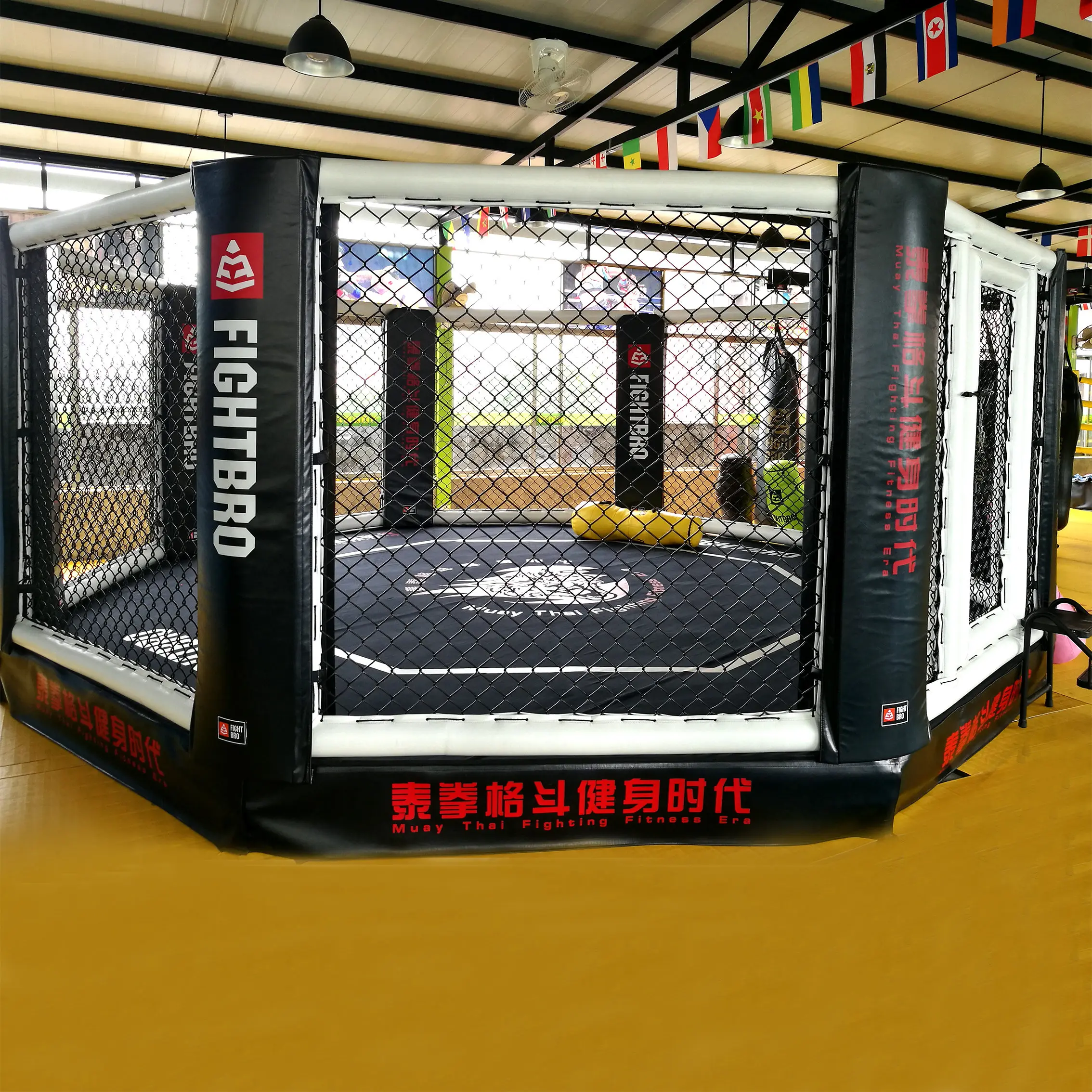 Real factory supply Commercial UFC Octagon Boxing Ring MMA Cage boxing frame