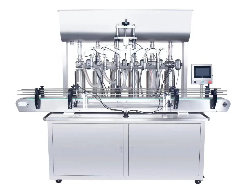 4 head silicone filling machine cheap wash oral liquid oil soap shampoo bottle filling capping line