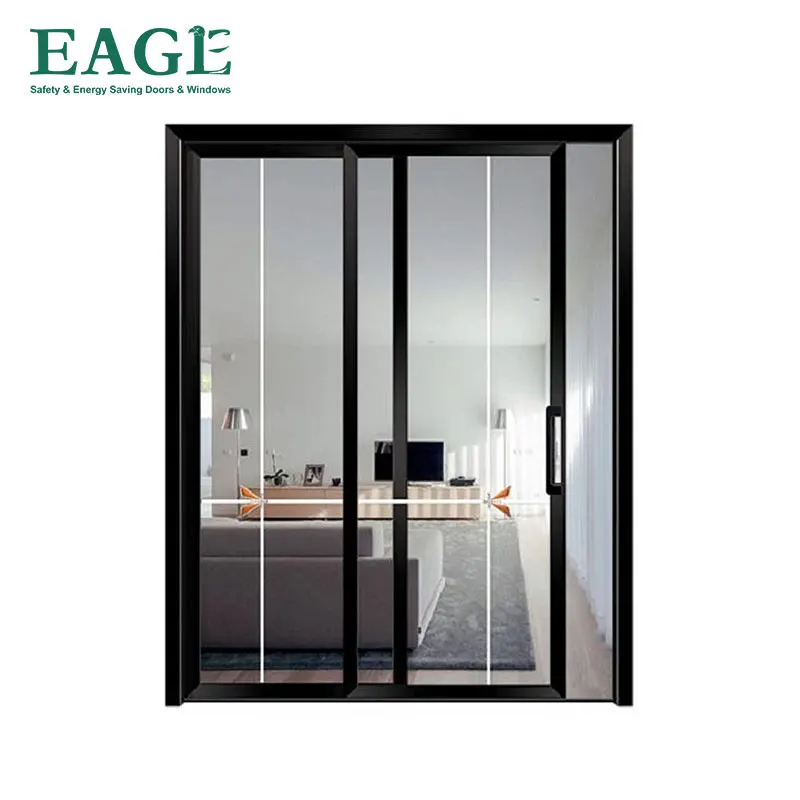 Aluminium Slide And Swing Pt Door custom Pt/pd Double Glass Doors