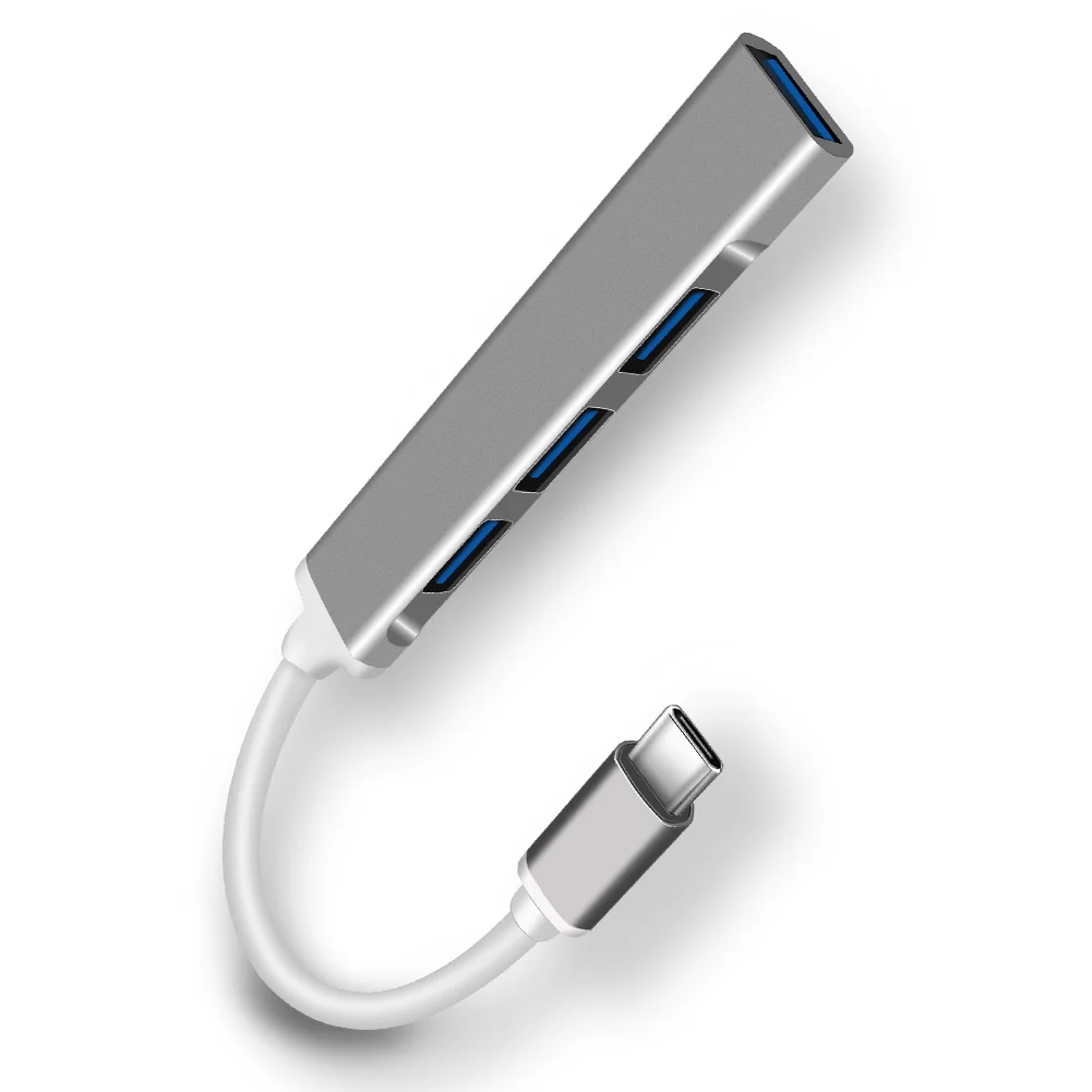  4 порта USB C концентратор в 1 док-станция для ноутбука с 2 0 3 Macbook Pro порт адаптер ПК