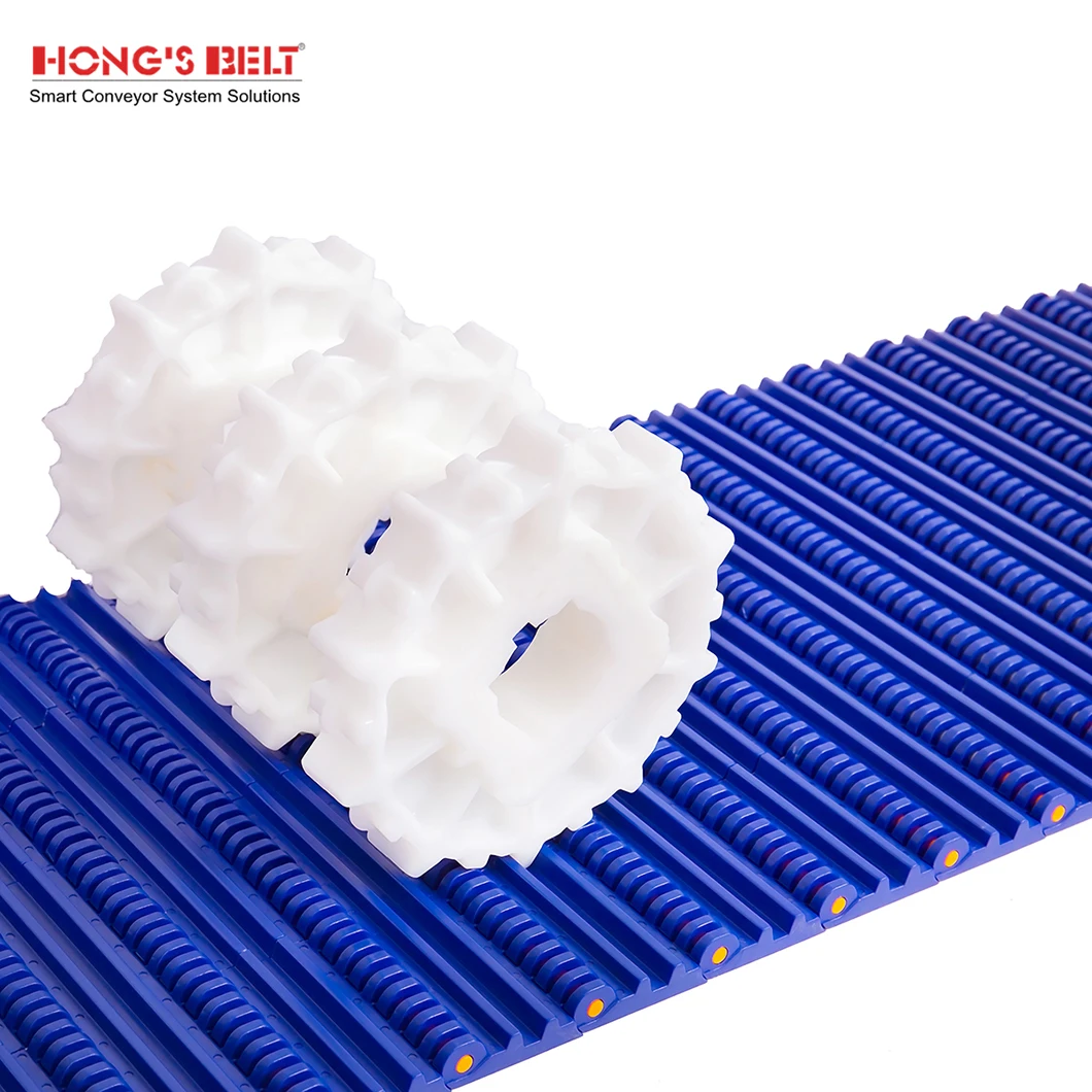 Hongsbelt HS-100A горячая Распродажа пластиковый модуль ленточный конвейер для мясной