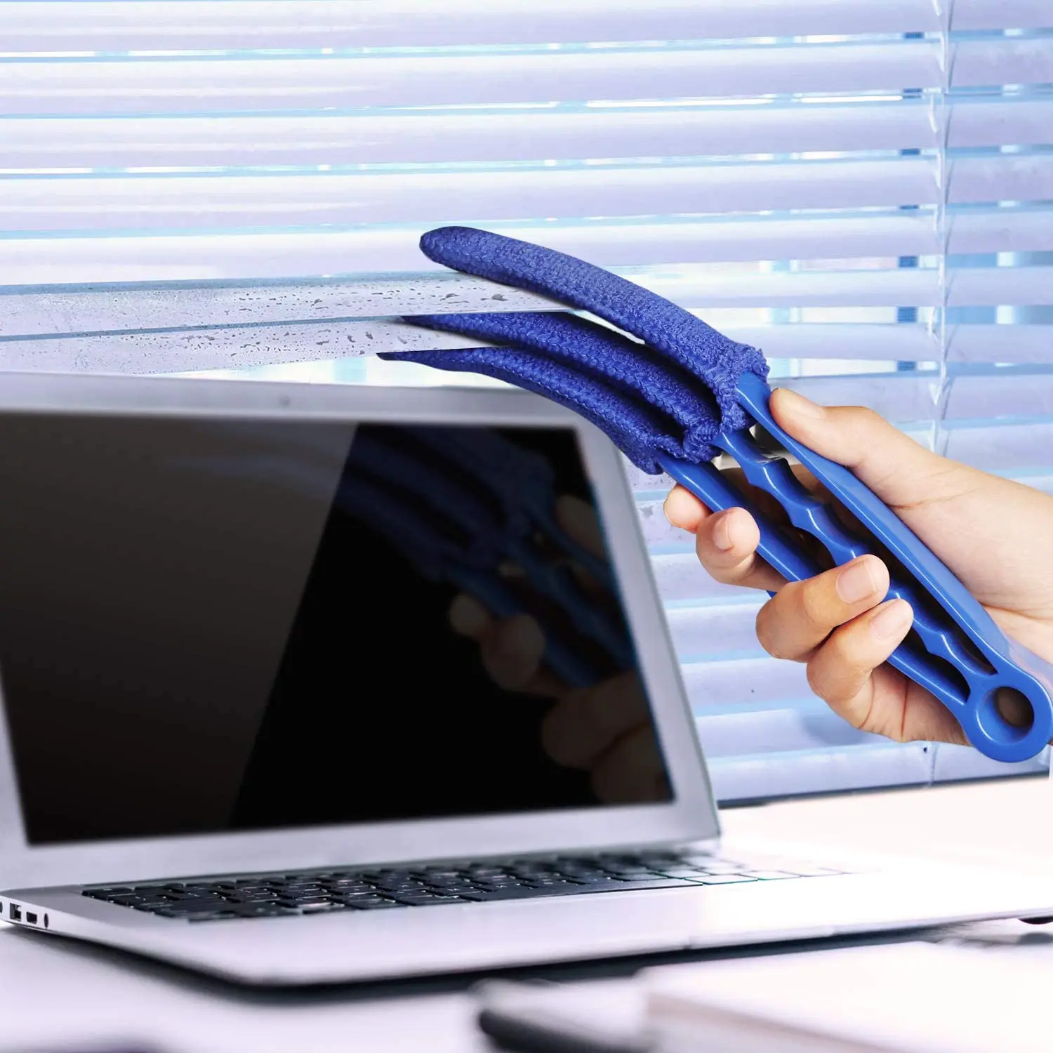 
Window-shades Cleaner Microfiber Chenille Blind Window Jalousie Duster corner air conditional duster 