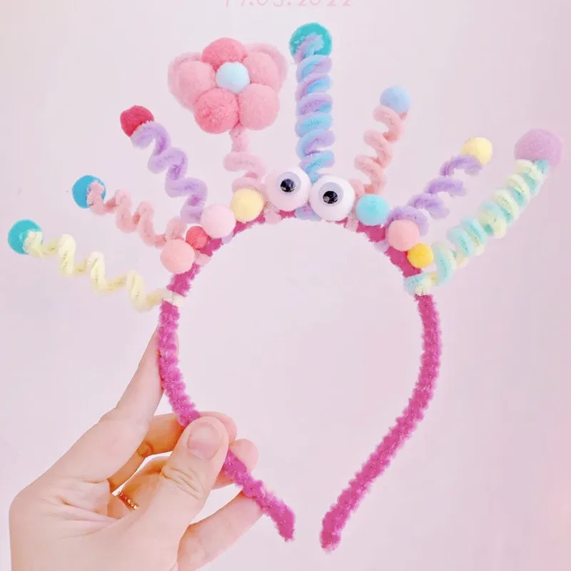 Wholesale pretty Creative design shape hairband kids funny for party decoration photo props