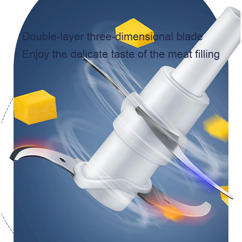 Electric Vegetable Cutter Multifunction Household Carrot Potato Onion Chopper Slicer Grater Food Processor Meat Grinder Mincer