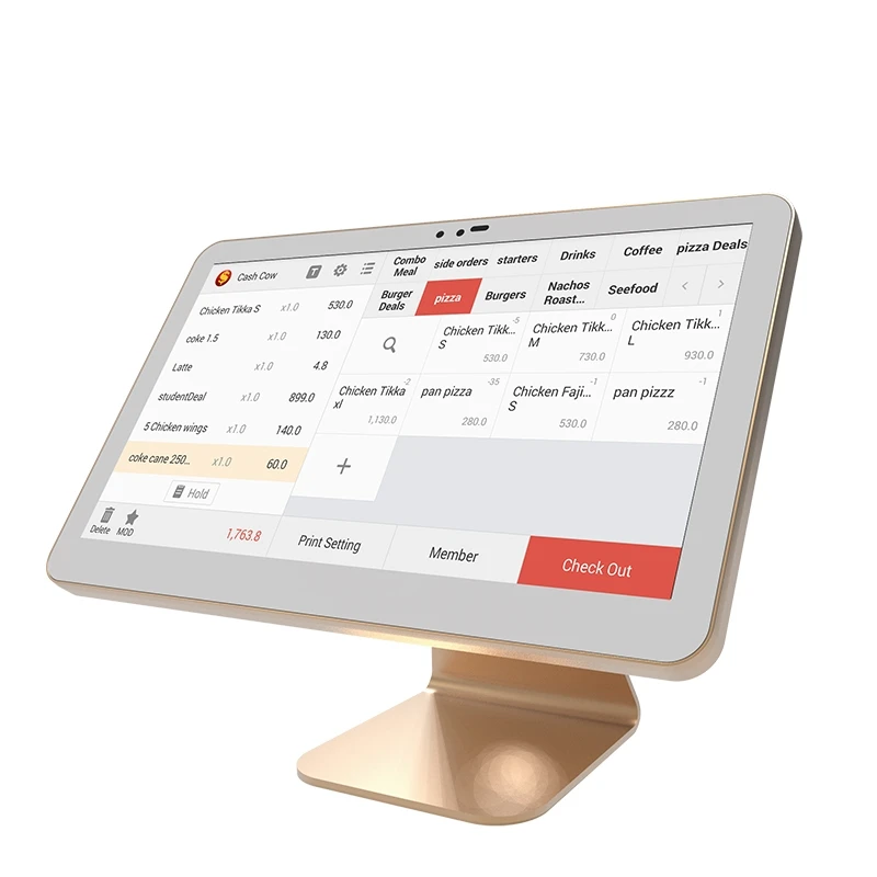 Cashcow 15 inch pos all in one pos machine touch screen pos