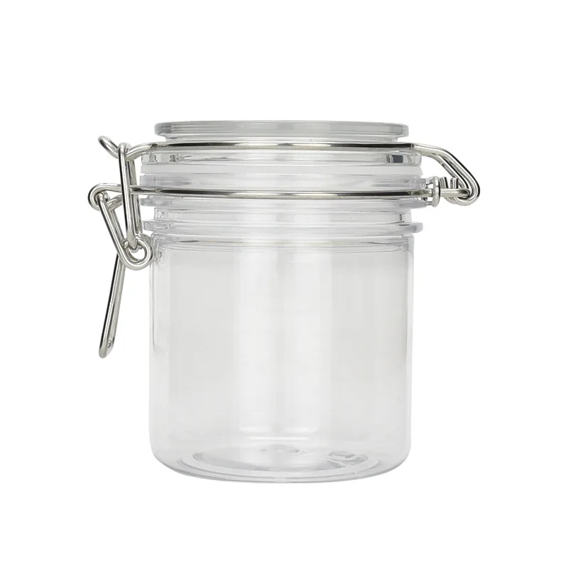 wide mouth candy coffee honey snap lock square silicon canister air tight vacuum kitchen storage container with clip top lid