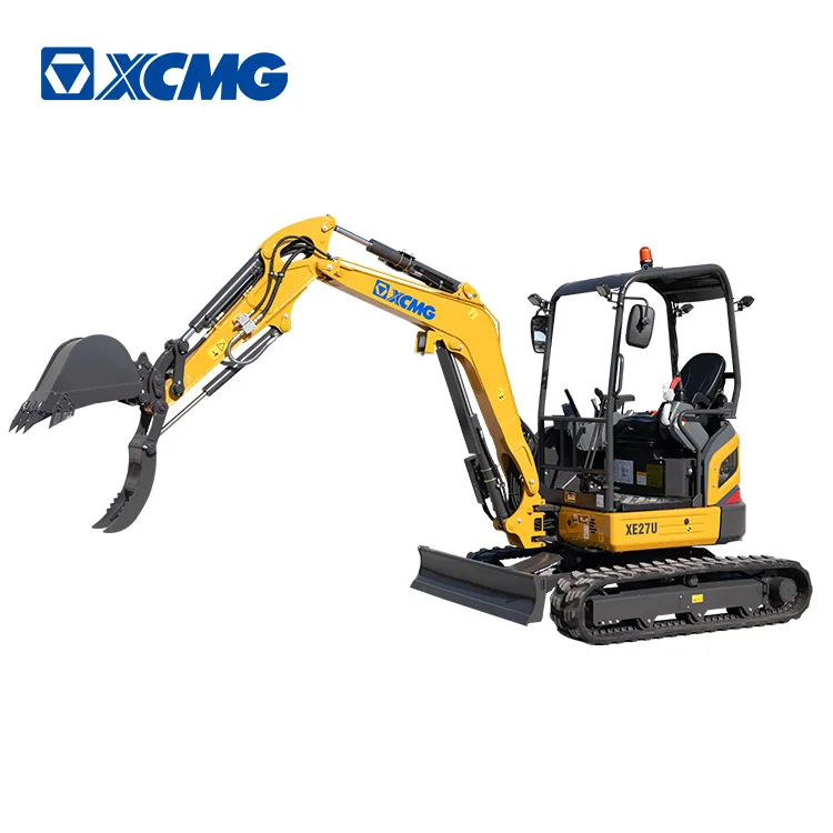 XCMG Official Factory Manufacturer 2.7 ton Mini Excavator  XE27U for Sale