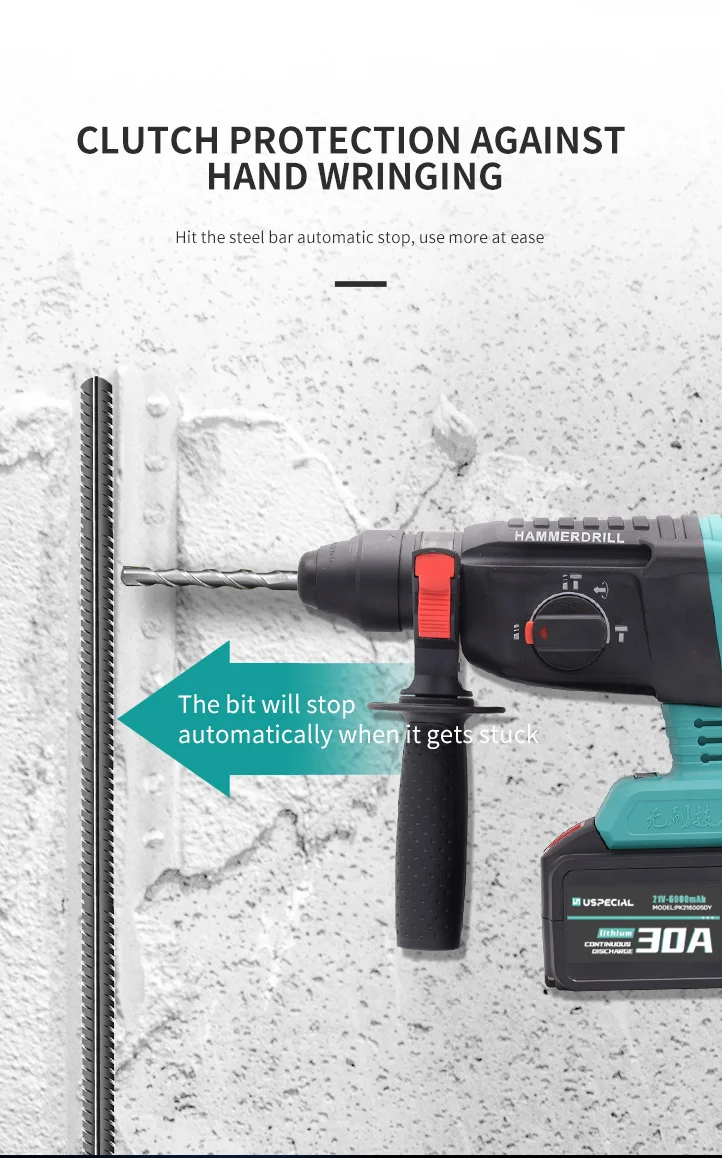 21V power hammer drills factory cheap rechargeable cordless hammer drill  for bosch drill hammer