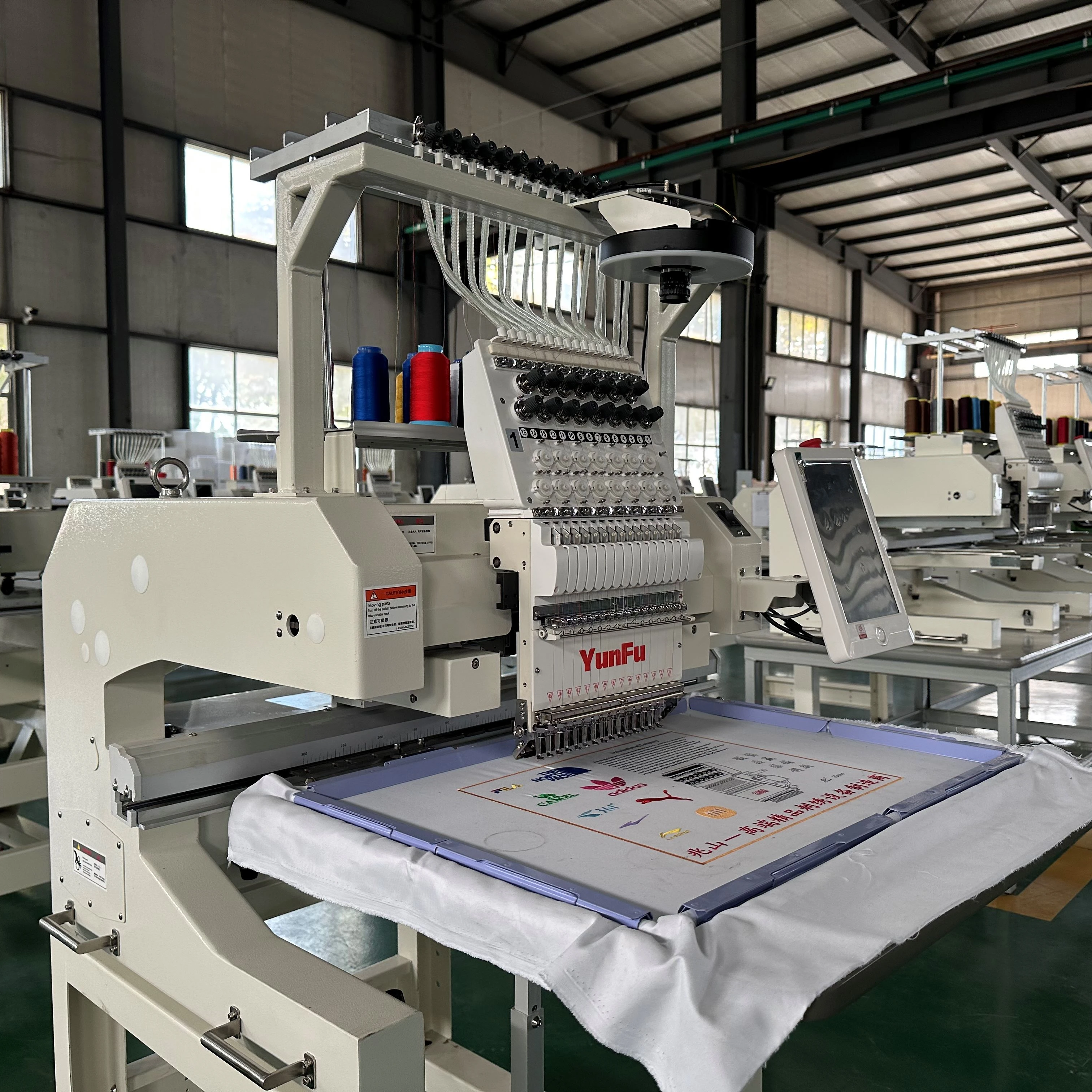 QM-1201/1501 400*600mm new model t shirt embroidery machine 3d embroidery machine portable household embroidery machine