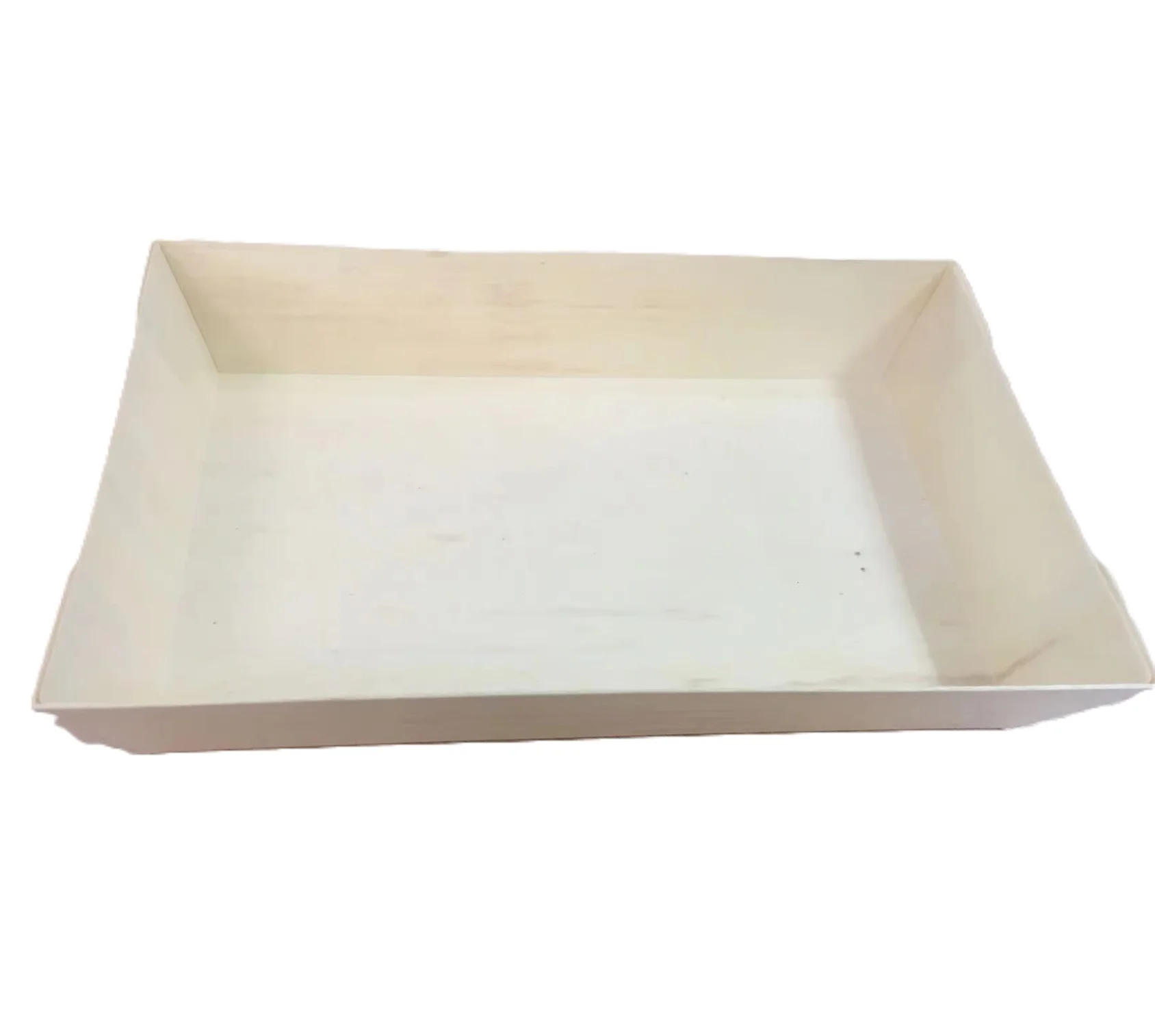 Meat pie box food grade Eco friendly wooden container dried fruit jujube snack packaging box