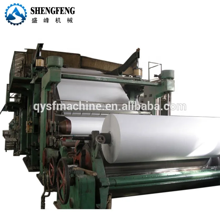 Second hand a4 paper making machine production line for paper mill