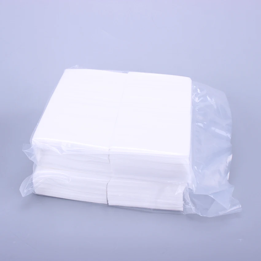 Industrial Cleaning Lint Free Disposable 4x4inch White Dry Nowoven Clean Room Polycellulose wiper 0604 Cleanroom Paper Wipes