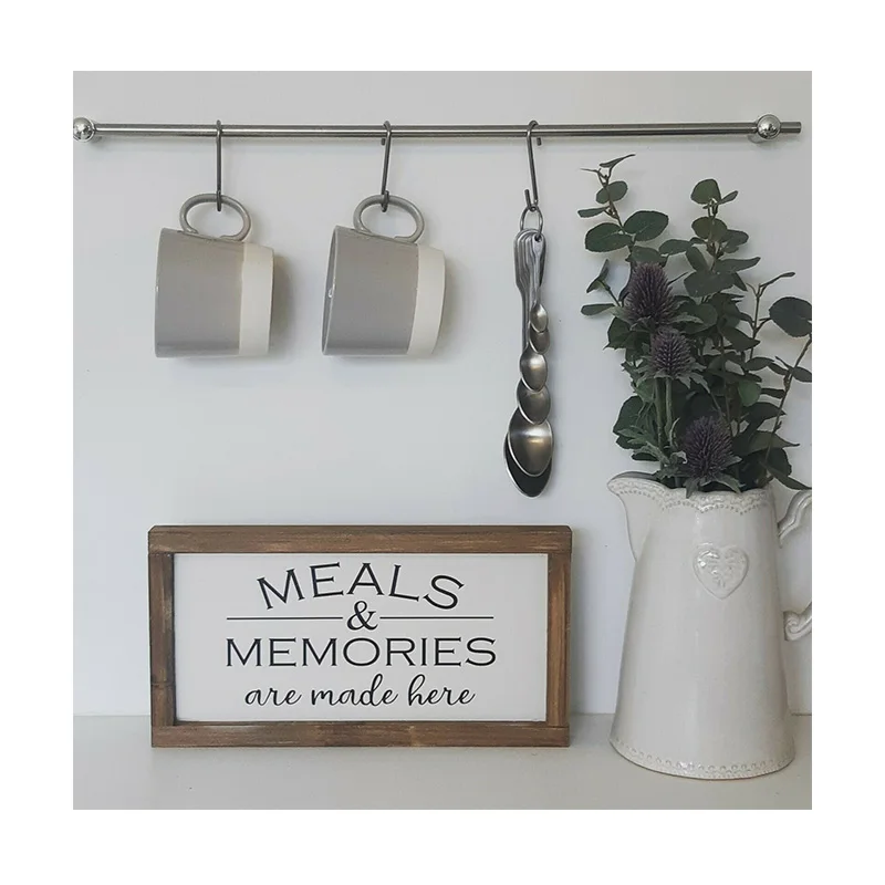 Autumn Seasonal Home Decor Handmade Framed Wooden Sign Home Gift Blank Farmhouse Sign