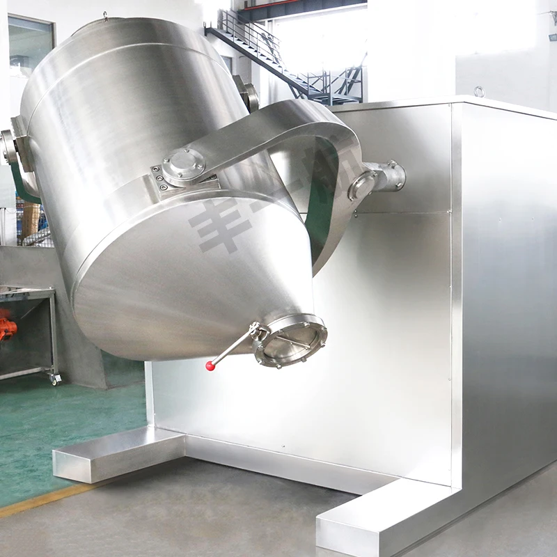 HD series tea powder blending machine food grade industrial dry powder mixing equipment