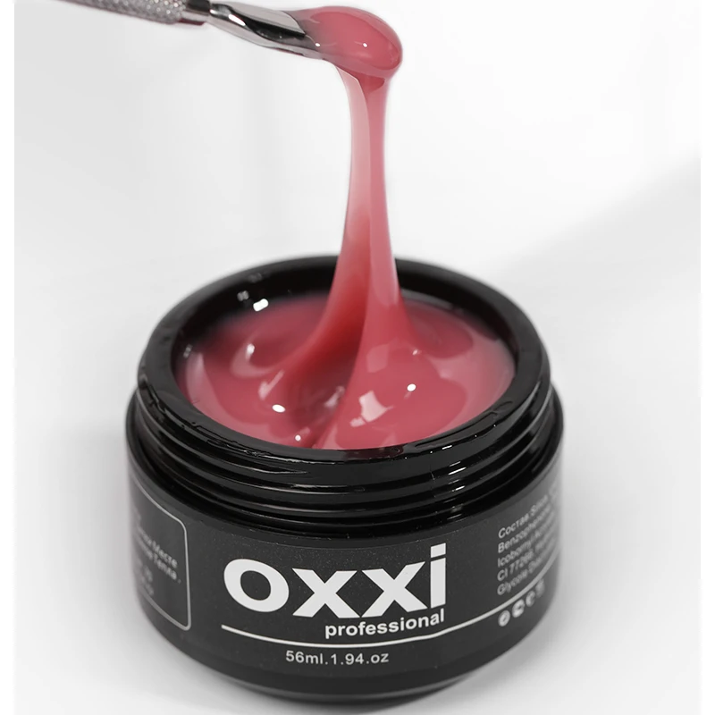 oxxi OEM Private Label Clear Nude Pink Camouflage UV Gel Builder Nail Extension Kit Sets Poly Gel Nail Extension