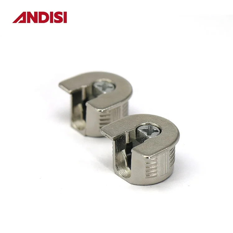 Zinc alloy furniture fitting connector bracket fastener cabinet wood joint connector cam lock rafix for cabinet