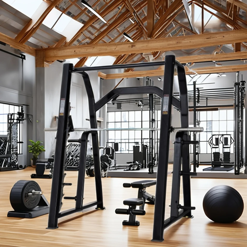 Smith Custom Logo Commercial Gym Machine Comprehensive Multifunctional Training Equipment for Exercise Chest Shoulder