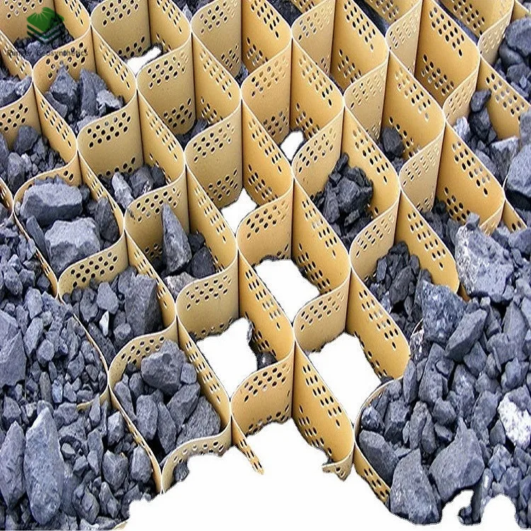 150mmdriveway smooth and textured hdpe geocell price