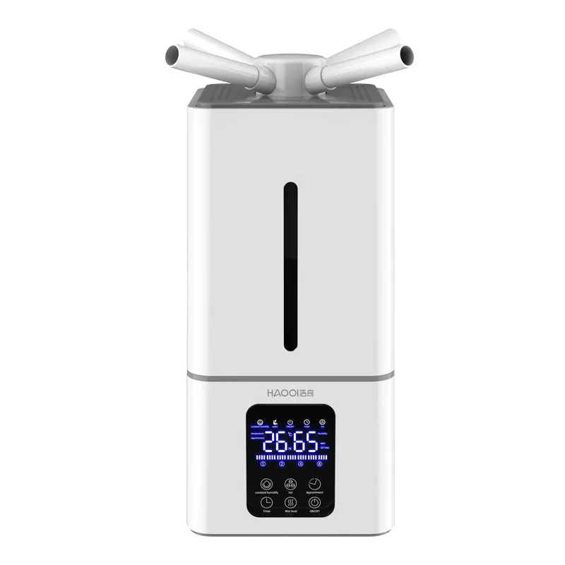 ultrasonic atomization industrial commercial Air Purifier Humidifier with 13L Large Water Capacity 4 pcs Nozzles