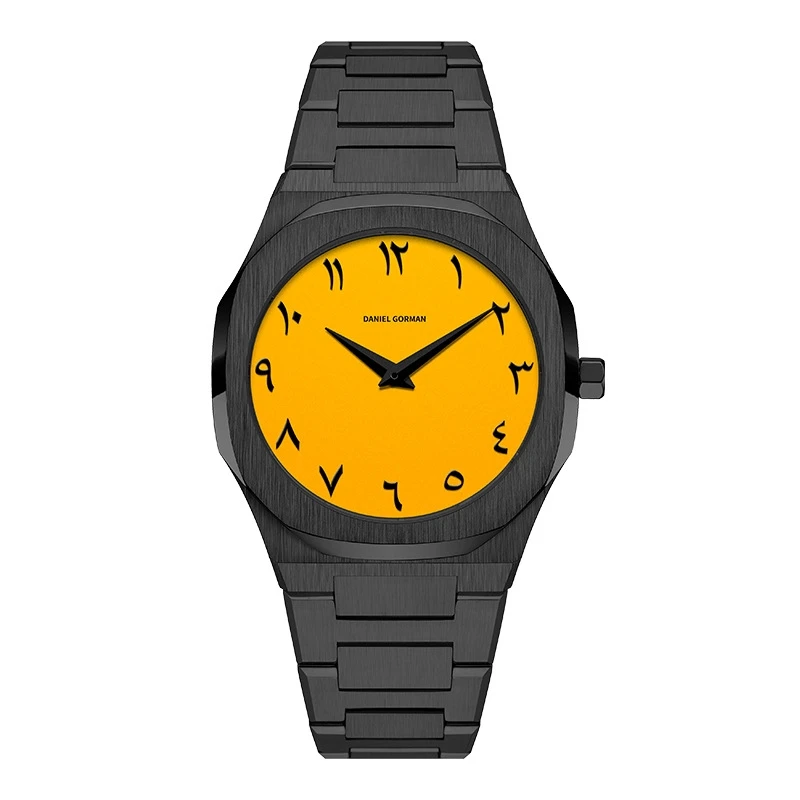 OEM Custom Logo Manufacturer Waterproof Luxury Wrist Men Quartz Watch Factory Wholesale Simple Casual Square Case Quartz Watches