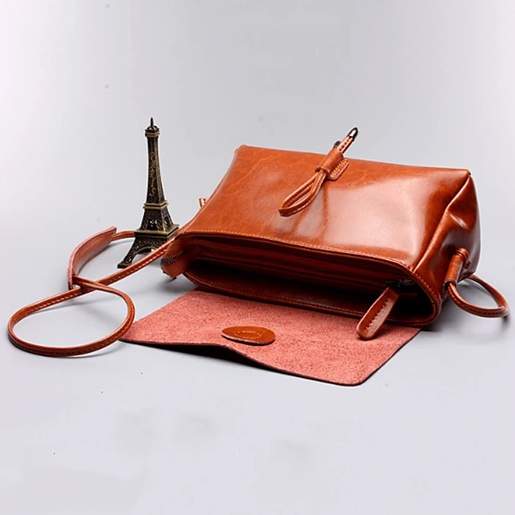 genuine leather bags women handbags crossbody women leather sling bag and ladies shoulder bag