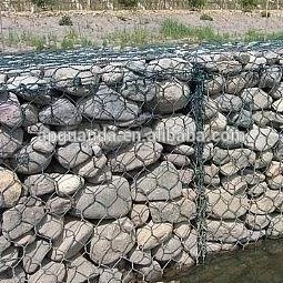 Gabion Box Wall Basket Mattress Cage 3.8x2.2x3.05mm pvc coated Gabions Price In Philippines