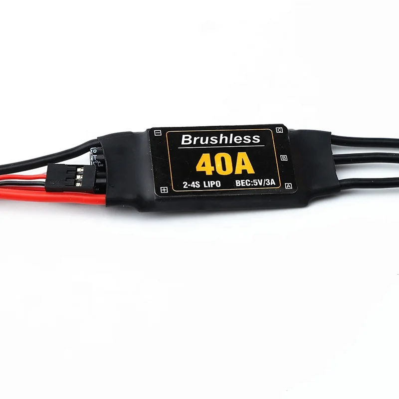 40A 2-4S Electronic Speed Controller  FPV Stack Drone Flight Brushless ESC Controller