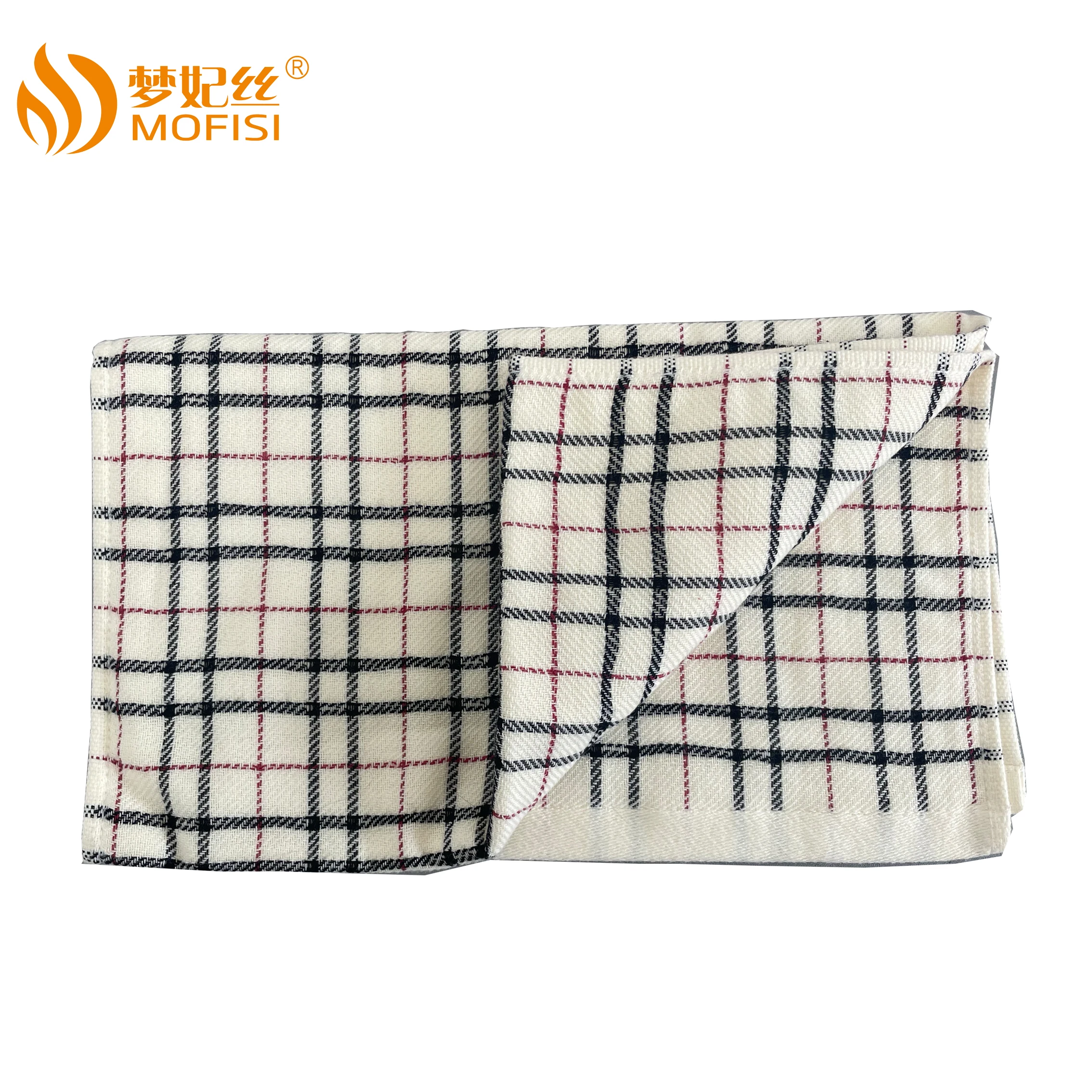 Wholesale 100% Cotton terry Jacquard Plaid Towels and cleaning Kitchen  Towel