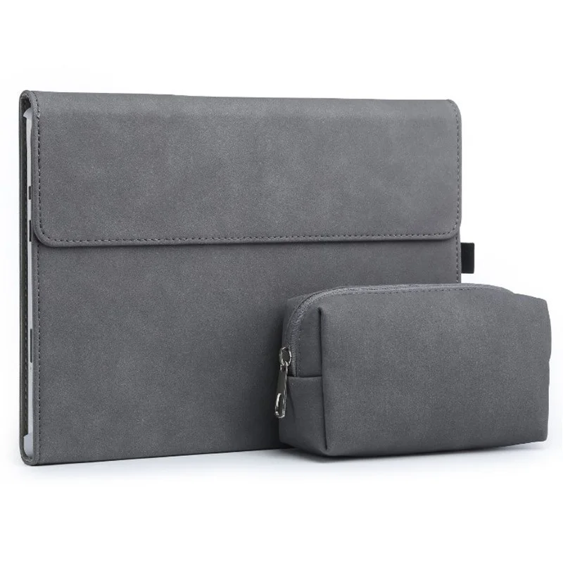 New Arrivals PU Leather Laptop Bags & covers with Laptop Holder Stand Protective Case for Microsoft Surface Pro 8 7 6 5 4 X