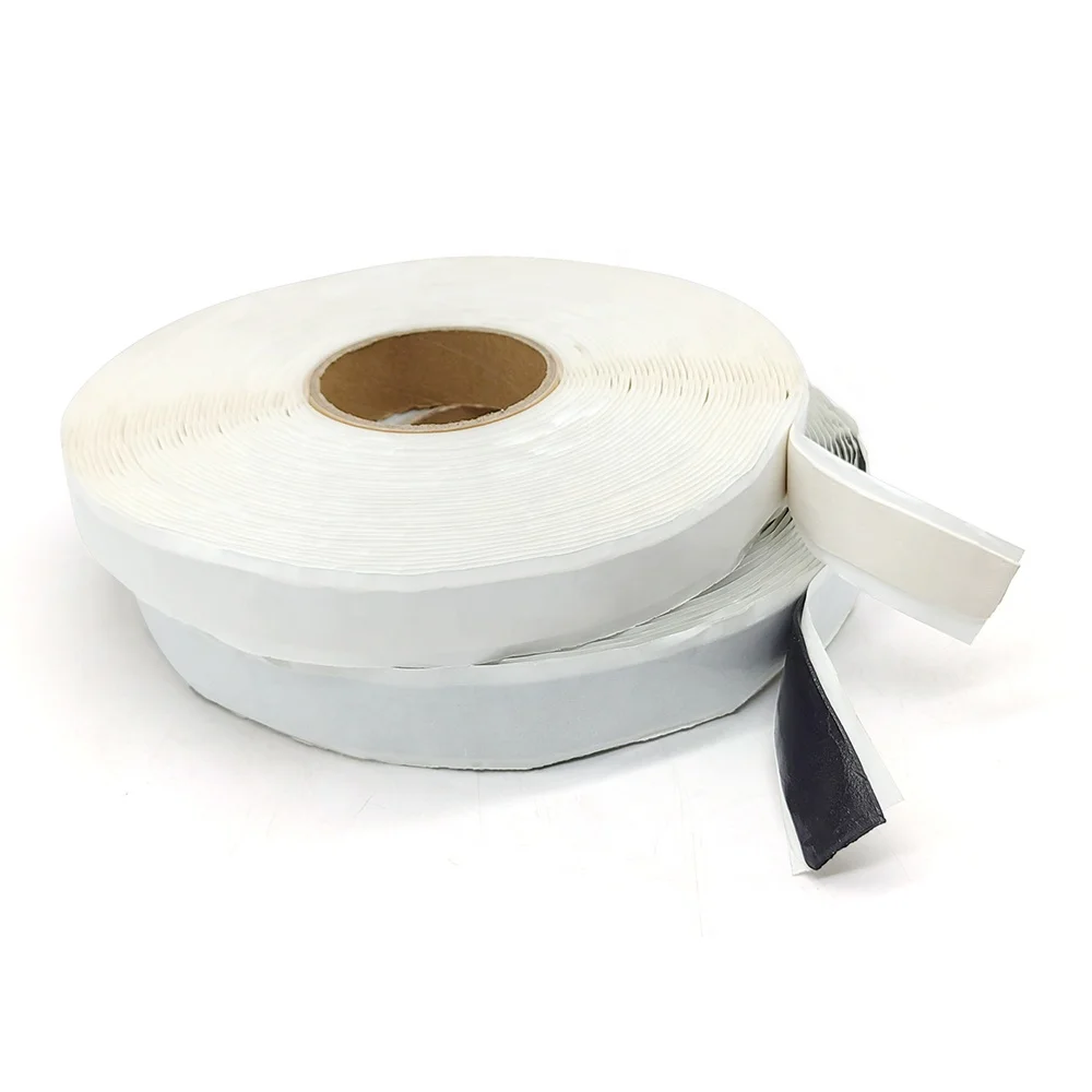 Waterproof self-adhesive Double-sided butyl tape is use for the lap joint of waterproof sealing color steel plate in sun room