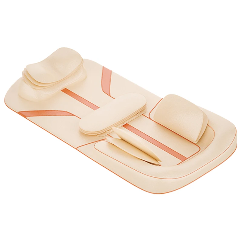 Neck and Back Massager with Heat- Shiatsu Massage Pad Portable with Air Compress & Rolling,Kneading Massager for Hip