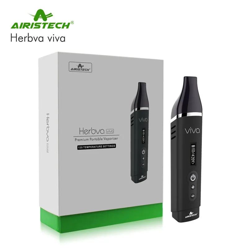 The most popular Airis Herbva Viva dry herb Vaporizer built-in 2200mah battery online shopping