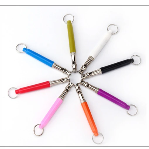 Manufacturer wholesale adjustable sound stop barking training pet dog whistle