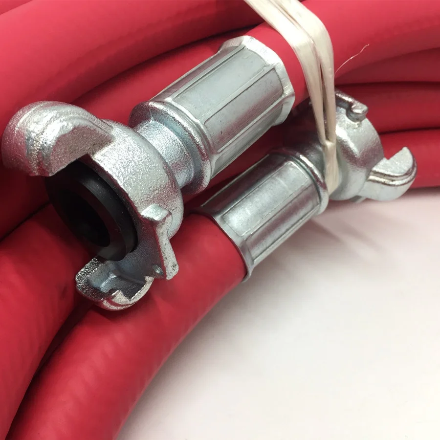 NITRILE Rubber MULTI-PURPOSE AIR HOSE WITH CHICAGO AND UNIVERSAL COUPLINGS