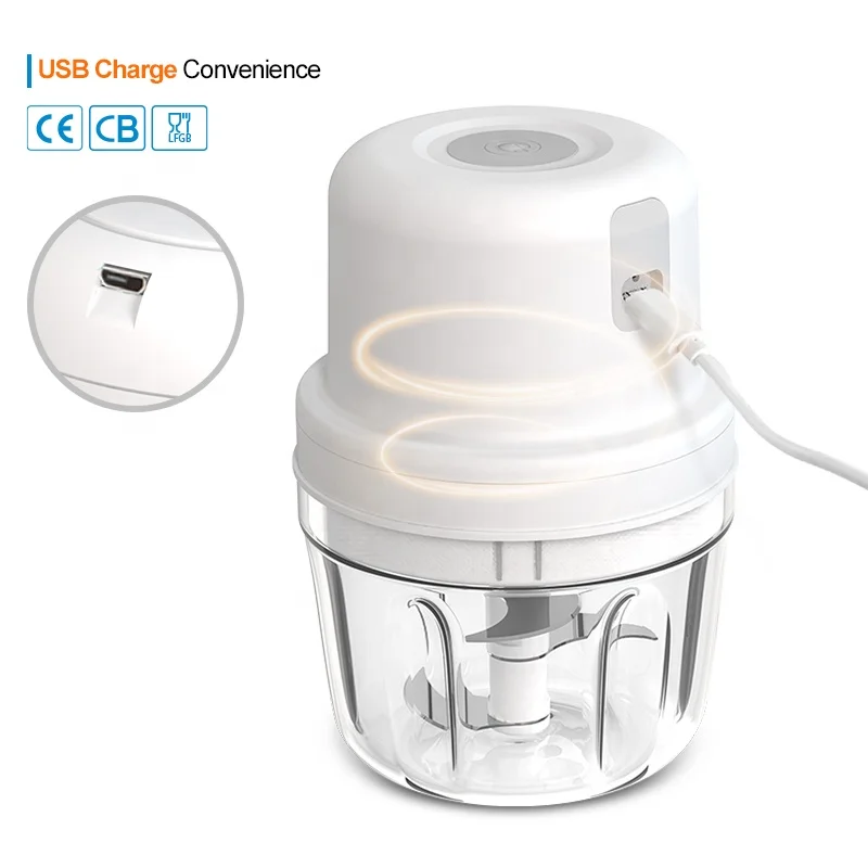 Многофункциональный мини-процессор питания электрический USB Ручной