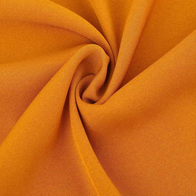 95%polyester 5%spandex 50D stretch twill chiffon fabric soft breathable fabric for suit pants