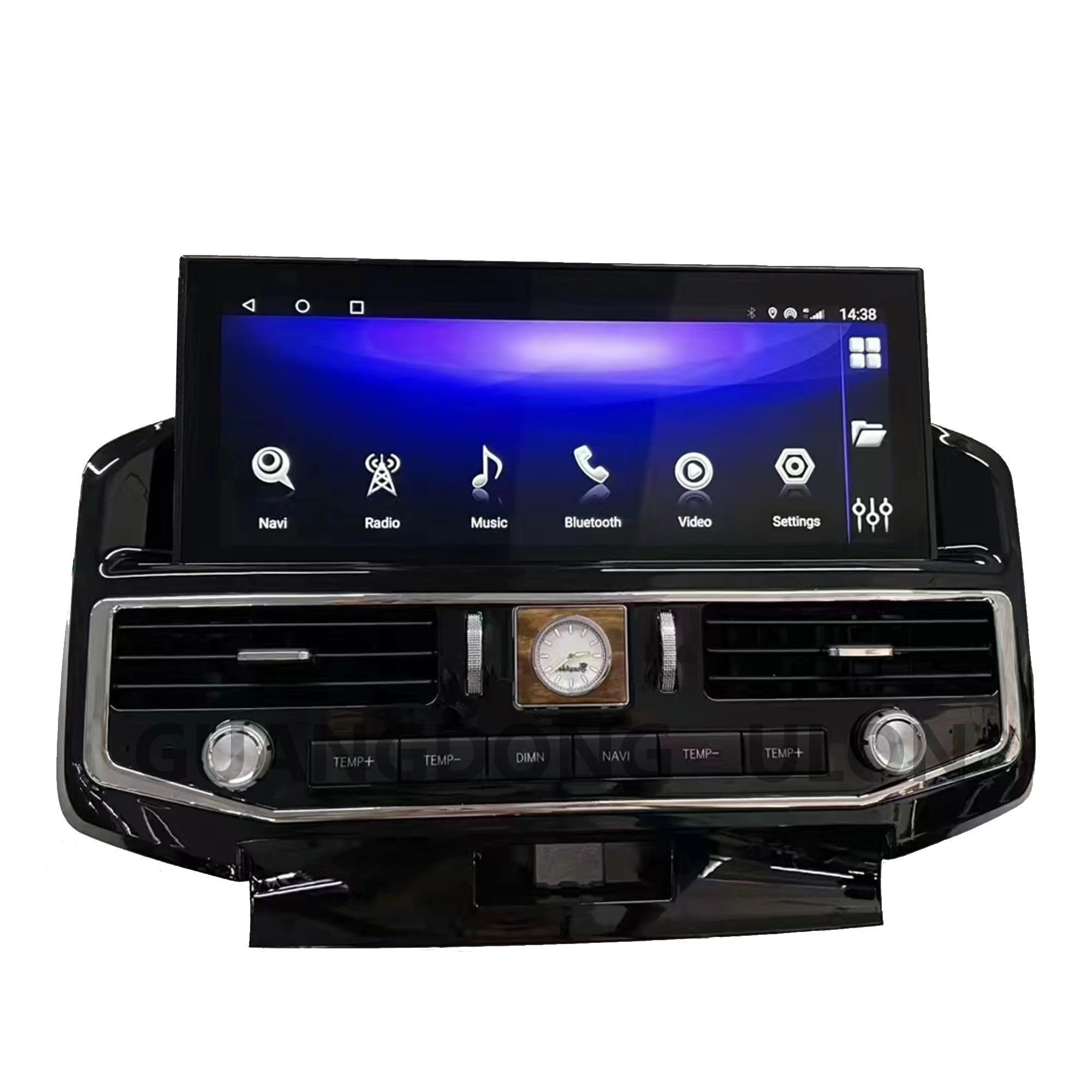Автомобильный радиоприемник на Android для Toyota Land Cruiser 2008-2015 дюйма LC200 сенсорный экран GPS-навигация мультимедийный проигрыватель CD/DVD