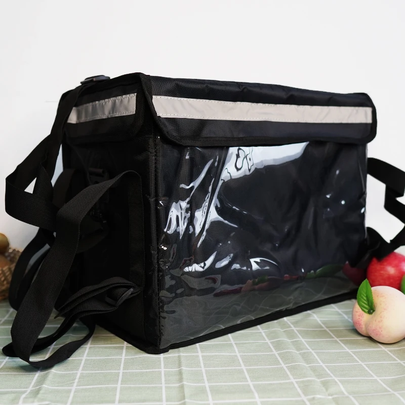 New Arrival Large Self Sealing Thermal Food Delivery Cooler Bag Backpack with Logo