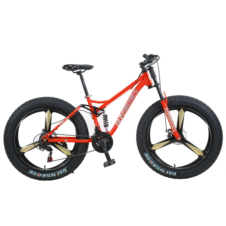 new style fat tire double disc brake 26 inch cheap adult bicycle snow beach bike