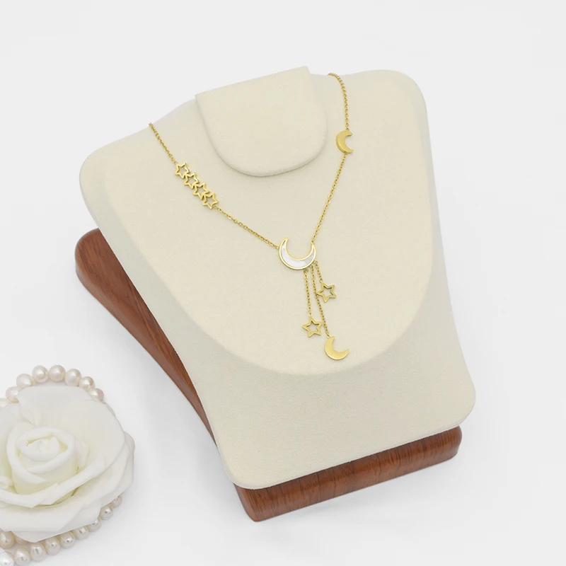 Light Weight Cheap Shipping Portable Jewelry Neck Stand Holder Necklace Display Bust For Jewelry Store Jewelry Mannequin