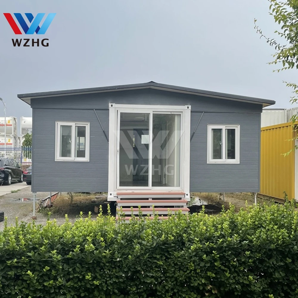 Kit luxury prefabricated light steel prefab metal building shipping container house for living