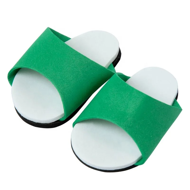 Темно-зеленые сандалии кукольные тапочки обувь для кукол 18 дюймов