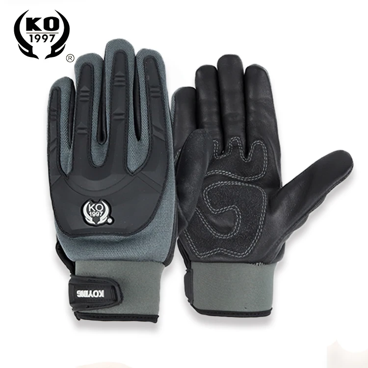 Мотоциклетные гоночные перчатки KKOYING, черные кожаные стильные моющиеся велосипедные перчатки, Мотоциклетные Перчатки