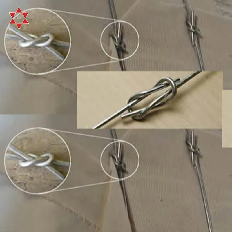 Factory Wholesale Double Loop Bale Tie Wire, Reinforcement Baling Wire Ties