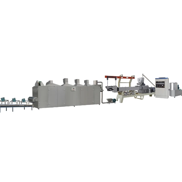 Automatic Textured vegetarian protein TVP artificial meat plant extruded soya protein making machine