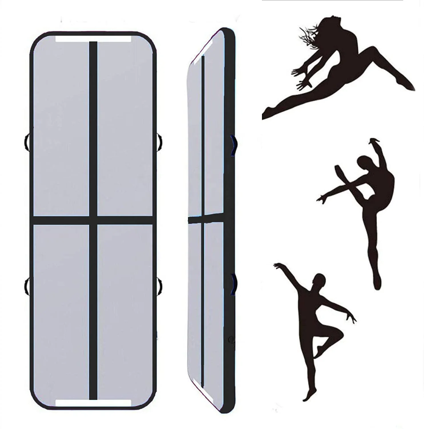 Custom logo Inflatable airtrack Tumbling Gym Mat gymnastics mat Air Track For Sale