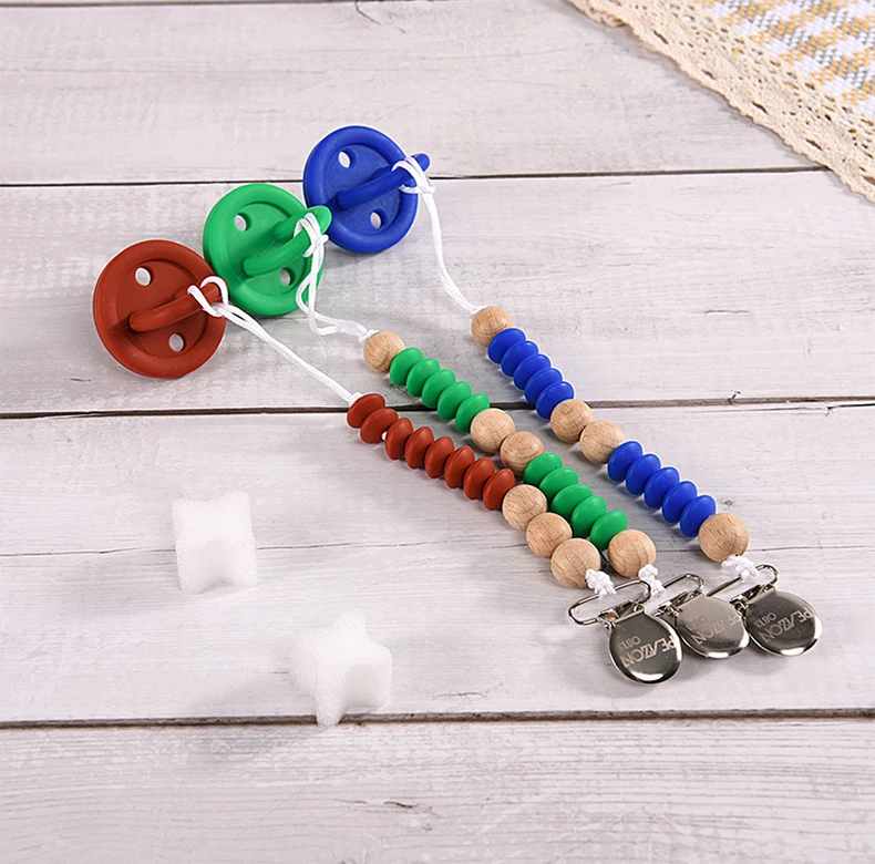 wholesale custom baby pacifier bottle nipple dummy silicon soother adult pacifier