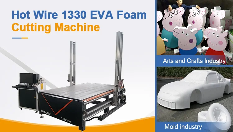 High quality Automatic Foam Cutter Hot Wire CNC Foam Cutting Machine for eps