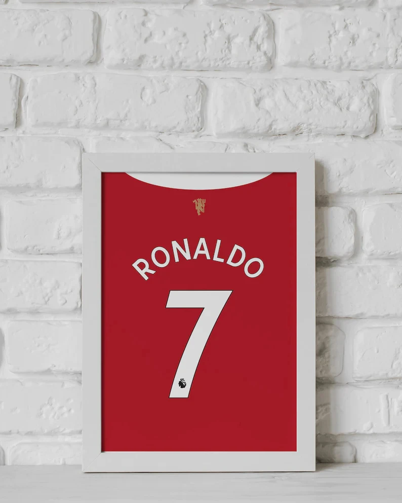 Bedroom Sport Picture Fan Print Football Soccer Wall Art Painting Oil Canvas Abstract Portrait Polyester Canvas Optional CN;ZHE