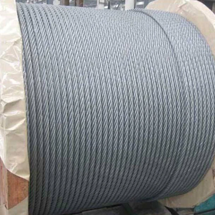 High Quality Galvanized Steel Wire Rope With Equal Lay 6xws36+iwrc/6xfi29+iwrc Customized End Termination For Marine / Offshore